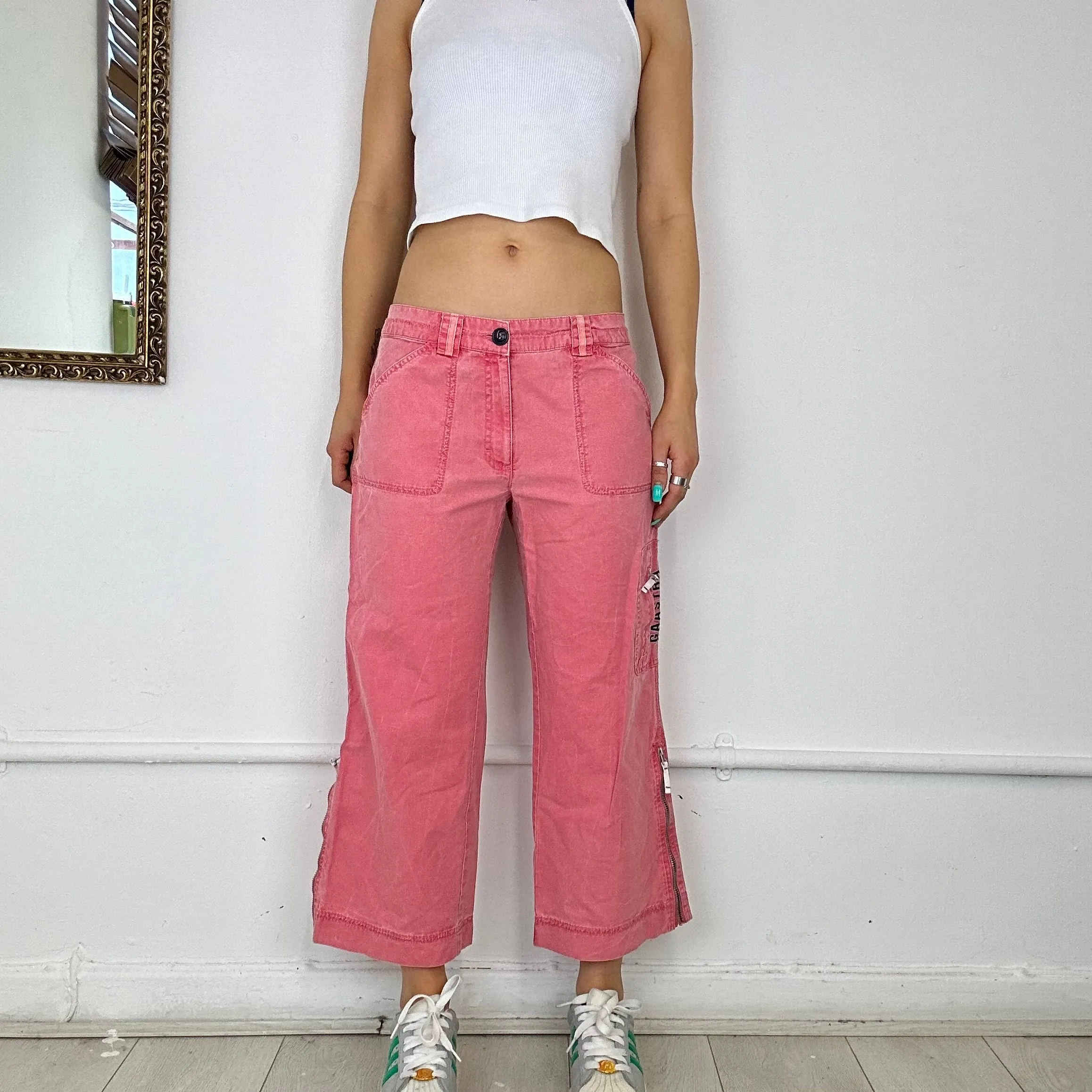 2000's capri trousers