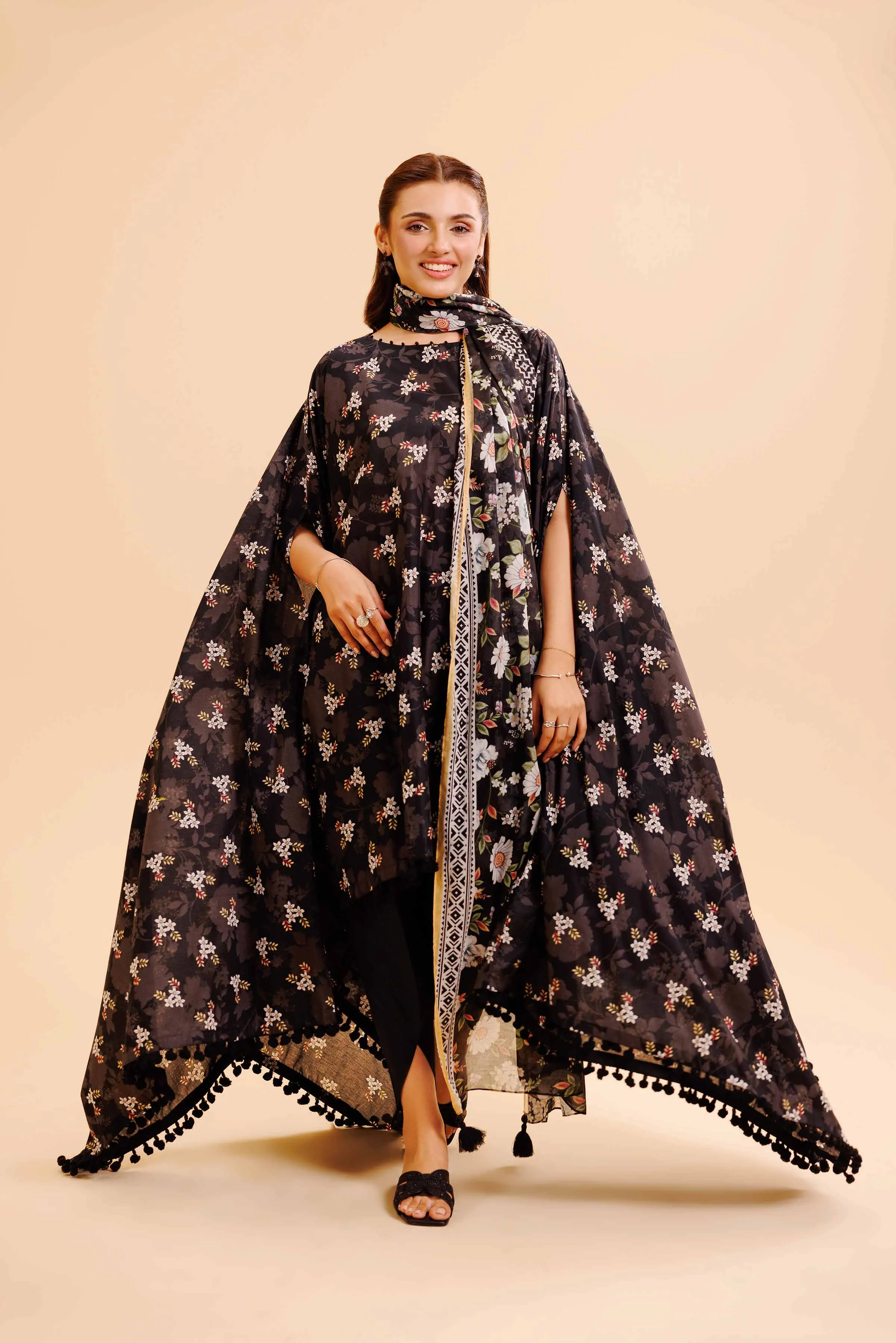 3 Piece - Printed Loose Fabric - 42503021