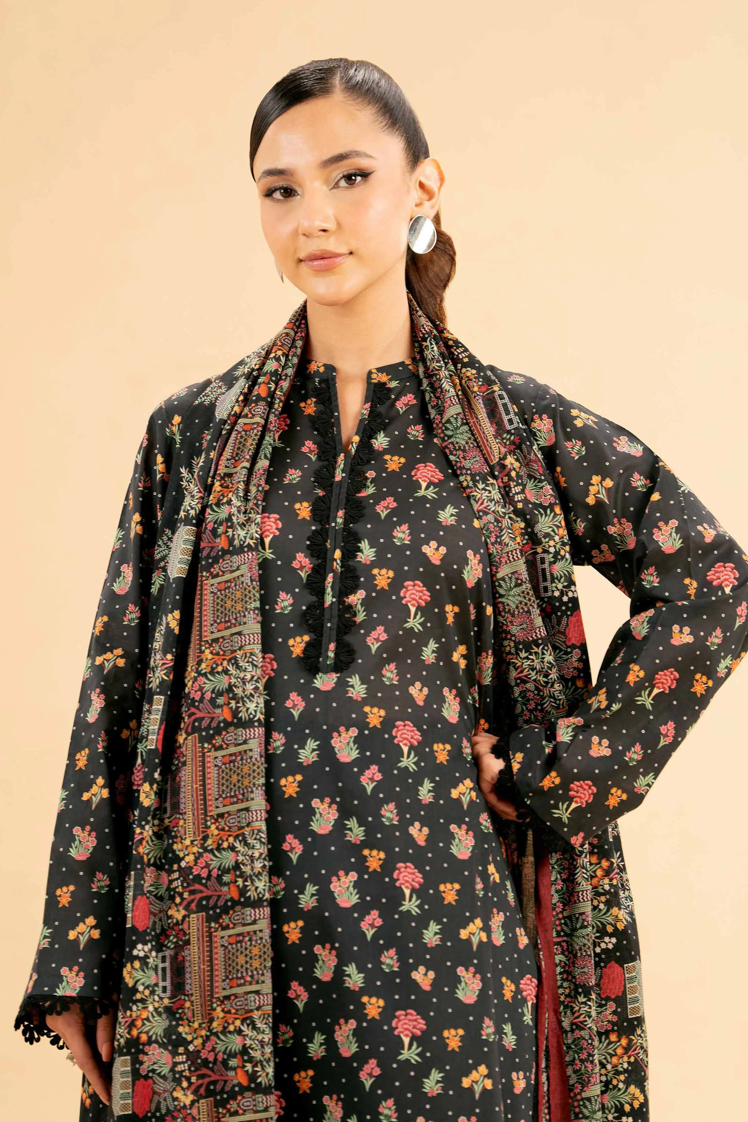 3 Piece - Printed Loose Fabric - 42503128