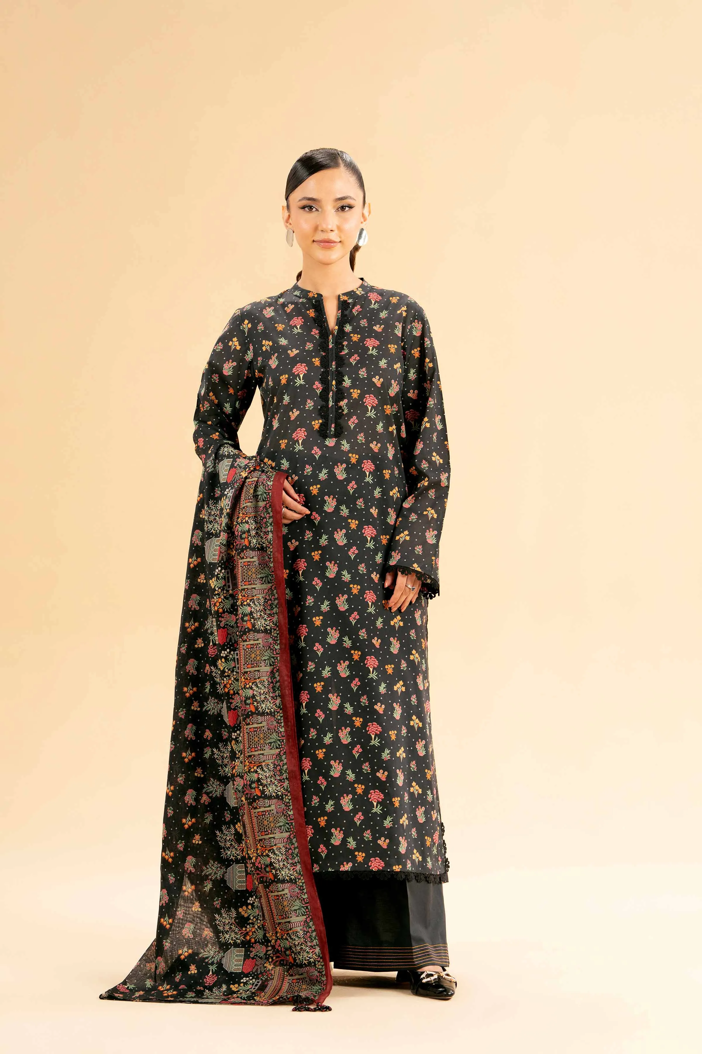 3 Piece - Printed Loose Fabric - 42503128