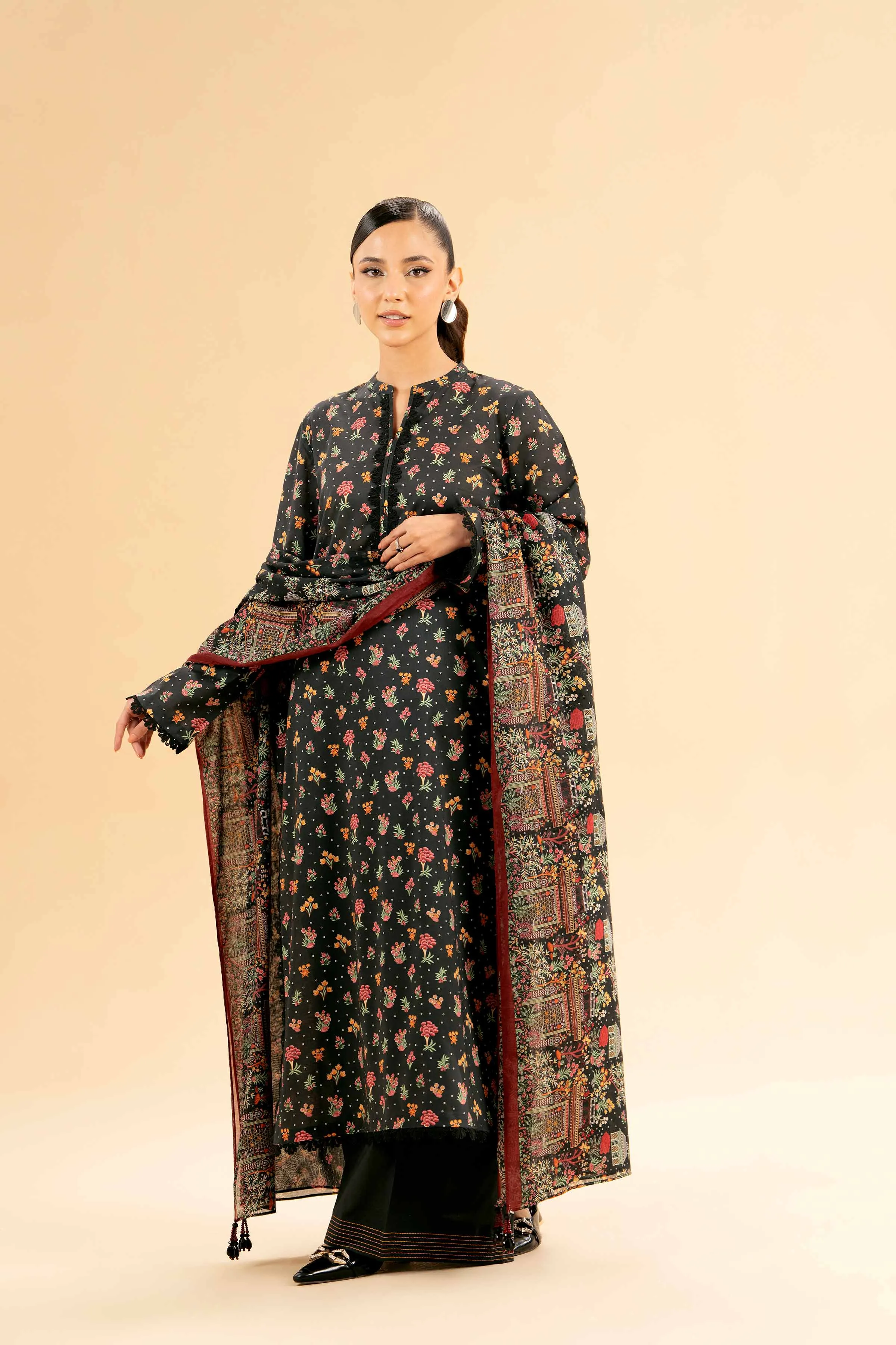 3 Piece - Printed Loose Fabric - 42503128