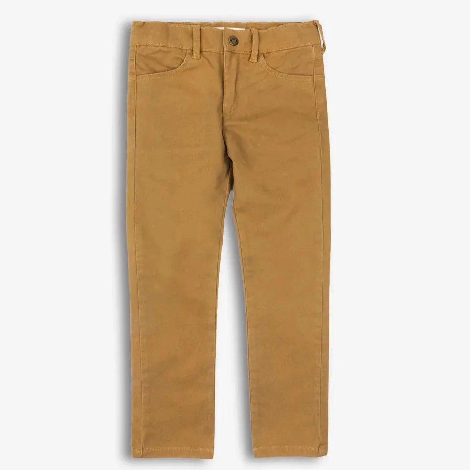 Appaman Light Khaki Skinny Twill Pants