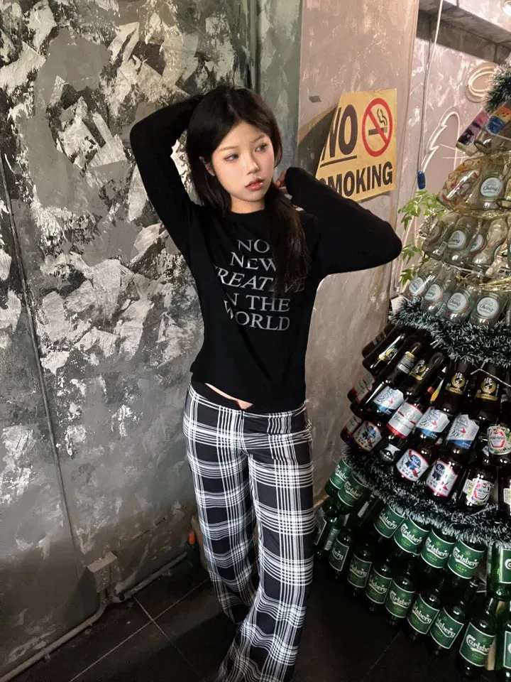 Avalon Plaid Casual Pants