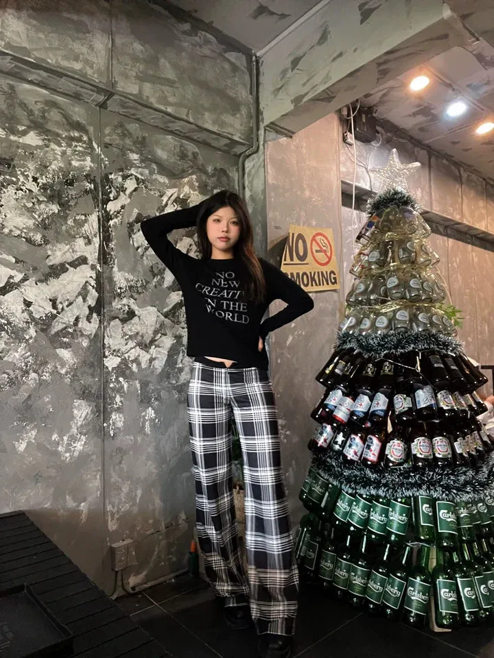 Avalon Plaid Casual Pants