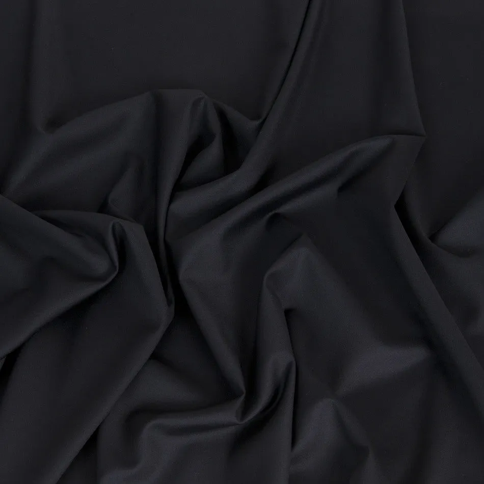 Black Wool Polyester 377