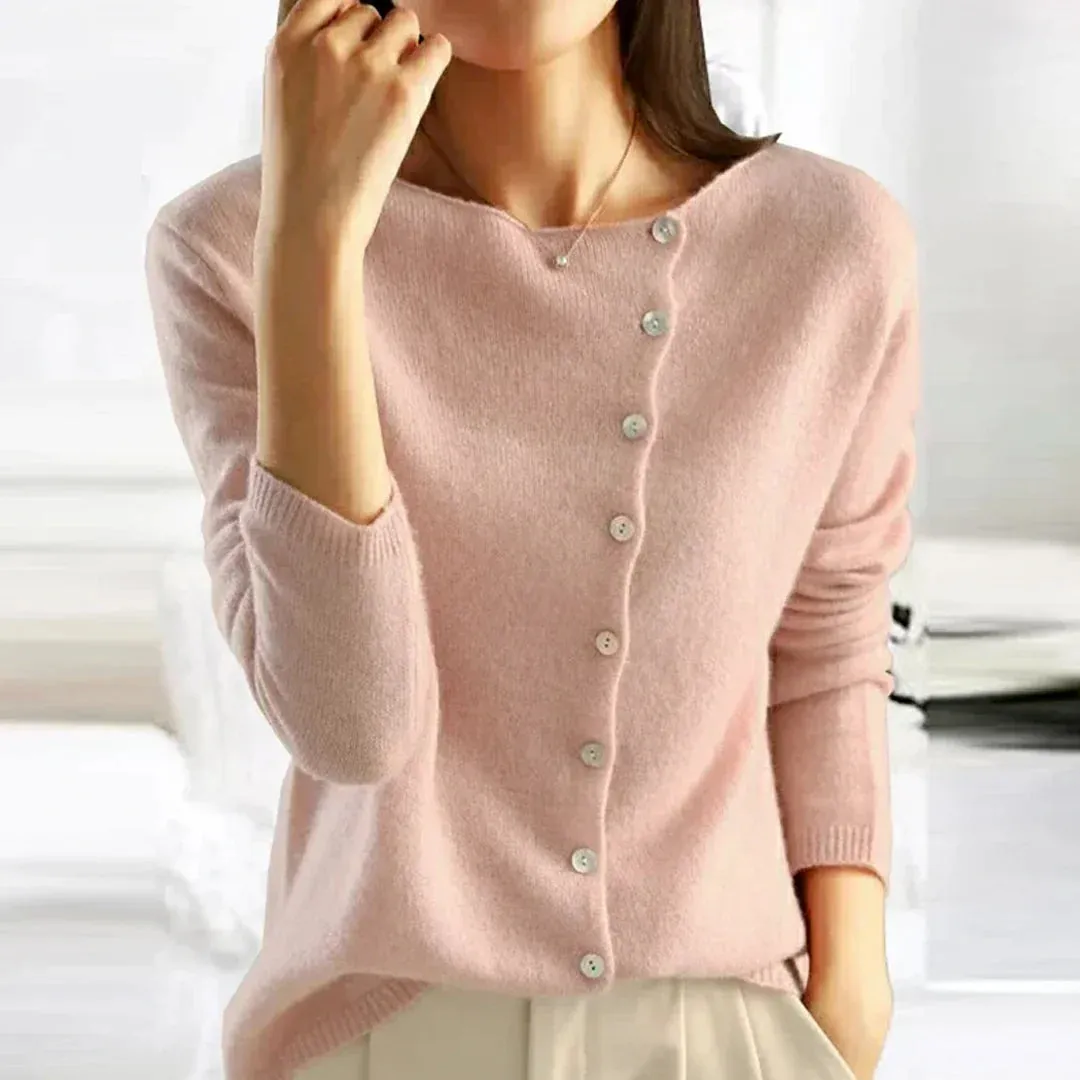 Brit & Boho™️ | Marian Button Sweater