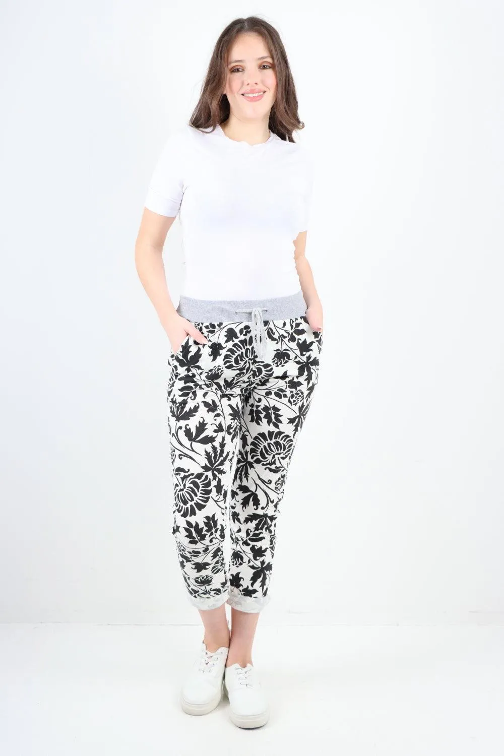 Camo Print  Cotton Ladies Trouser