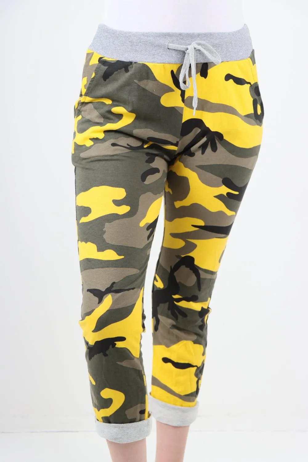 Camo Print  Cotton Ladies Trouser