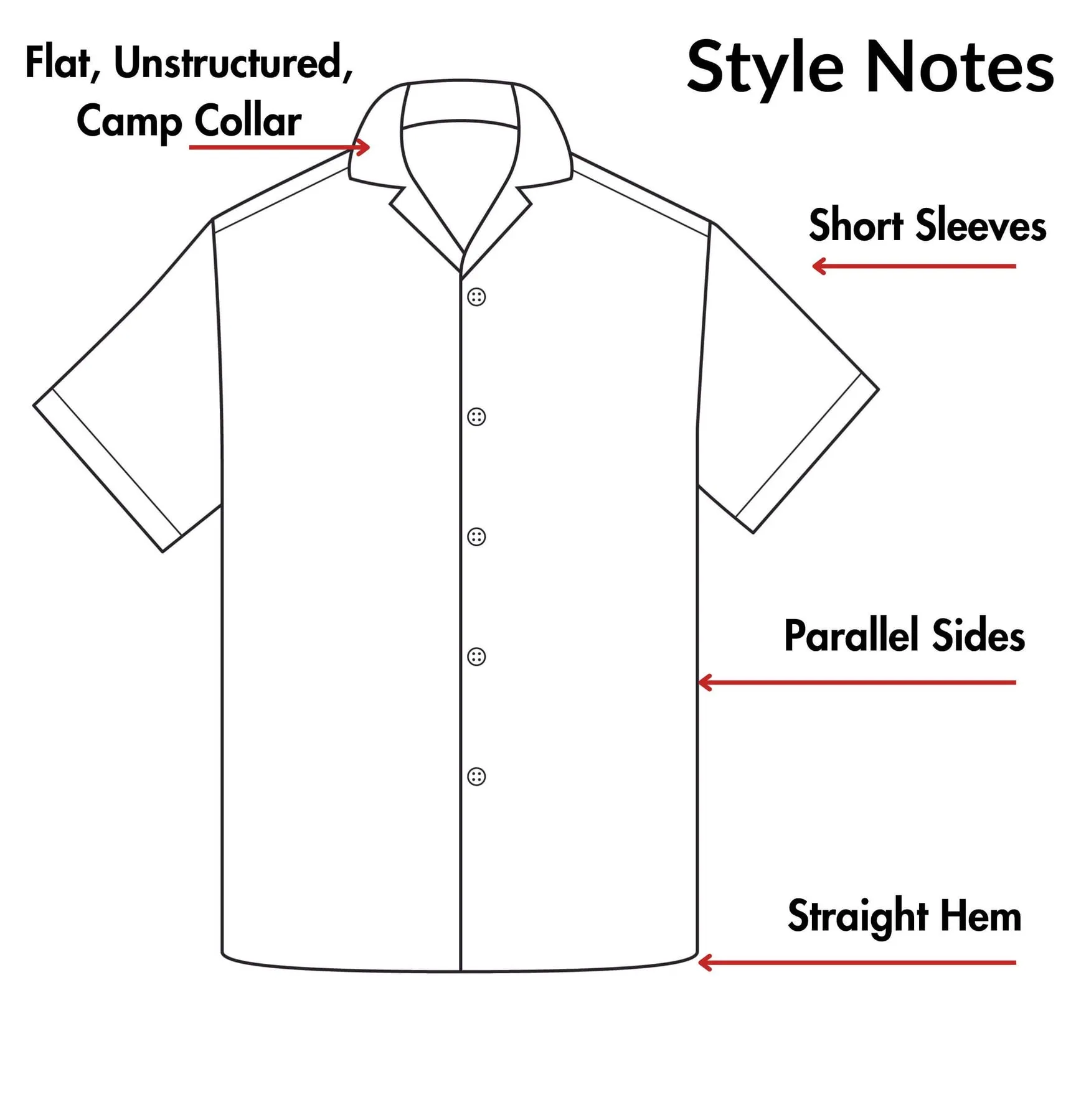 Camp Collar Linen Shirt in Sky Blue