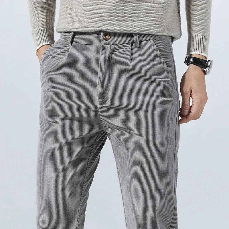Donato Corduroy Dress Pants