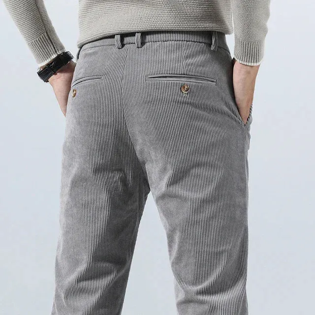 Donato Corduroy Dress Pants