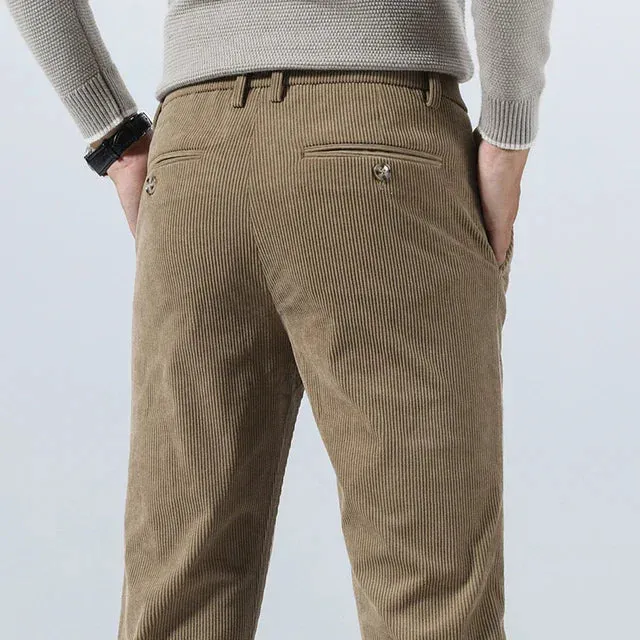 Donato Corduroy Dress Pants