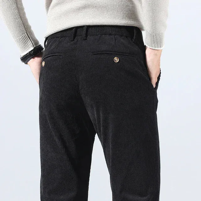 Donato Corduroy Dress Pants