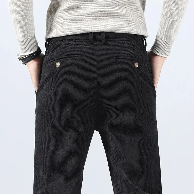 Donato Corduroy Dress Pants