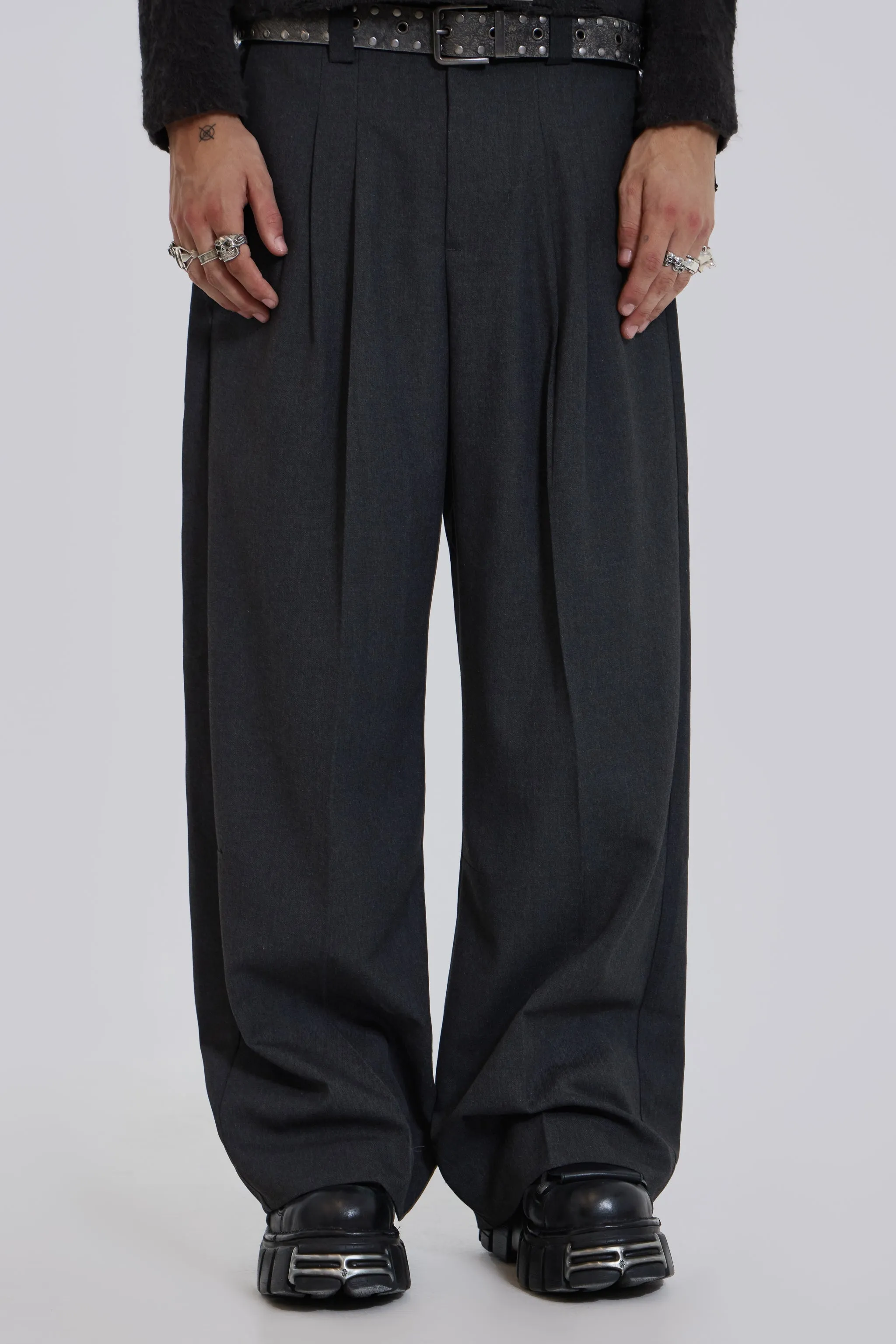 Goliath Charcoal Suit Pant