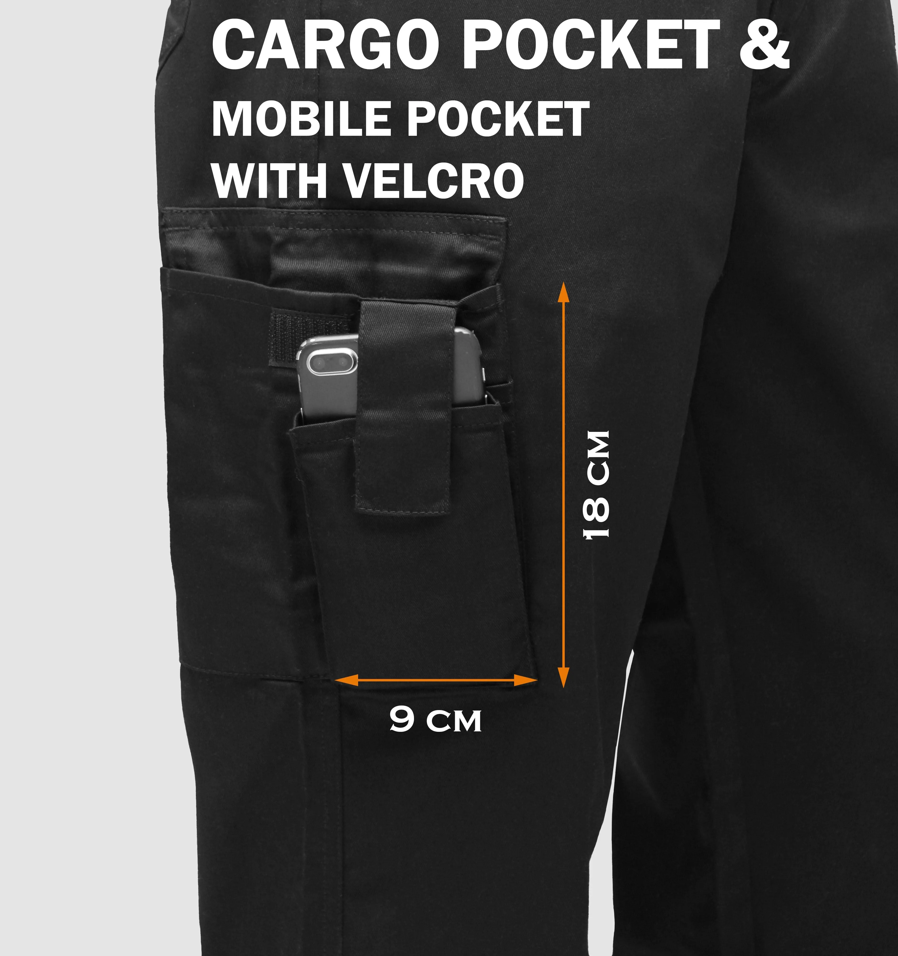 Men's combat cargo trousers