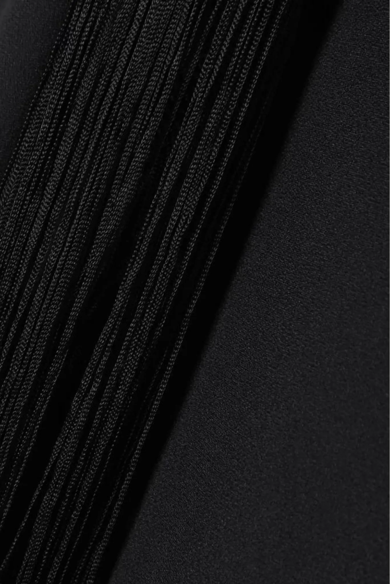 Midnight Black Evening Gown