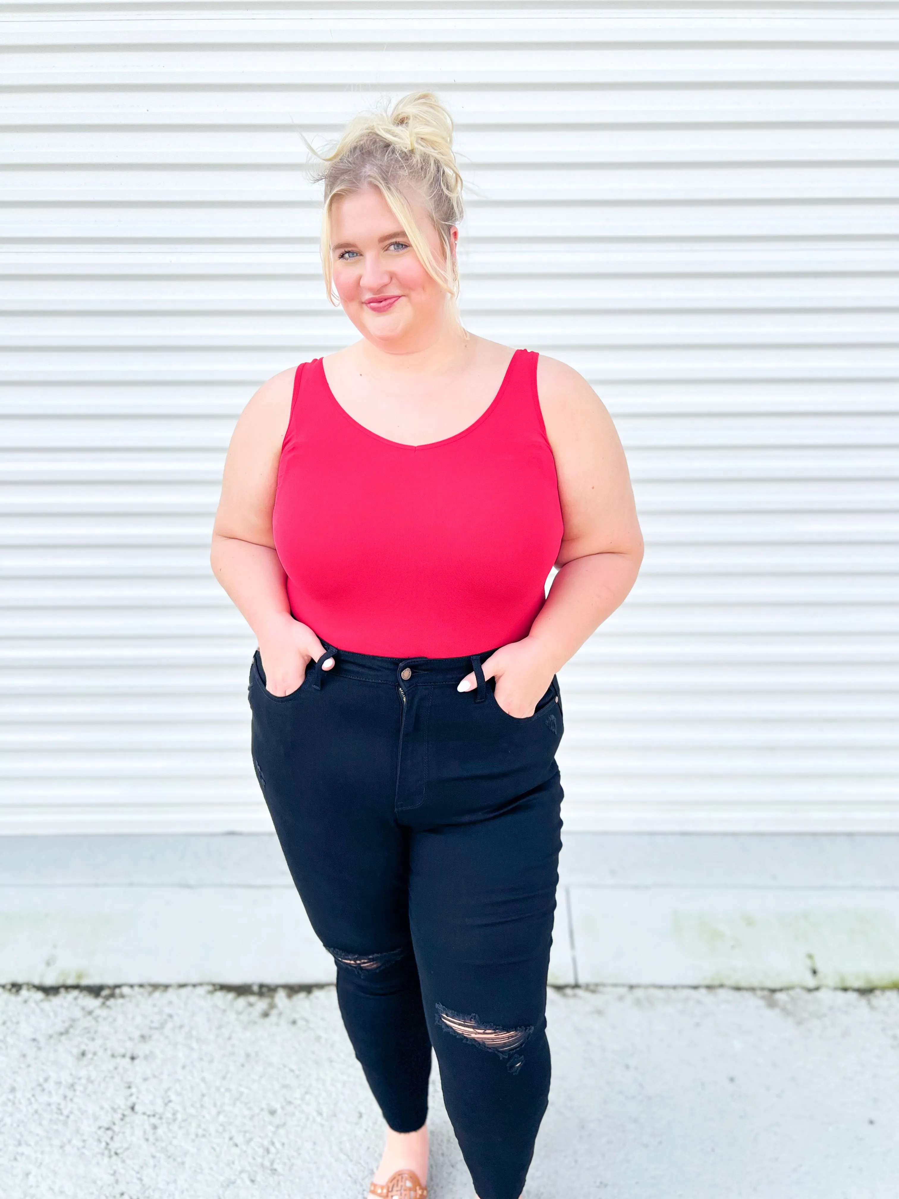 Obsidian Skinny Jeans by Judy Blue