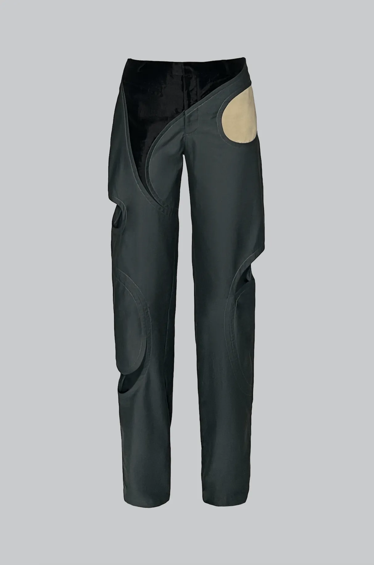 Paisley Trousers With SIits