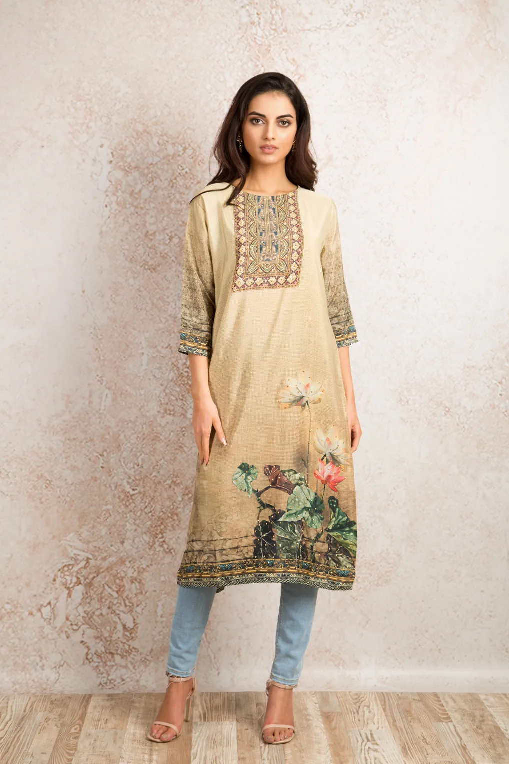 Printed Kurti V8_1157C