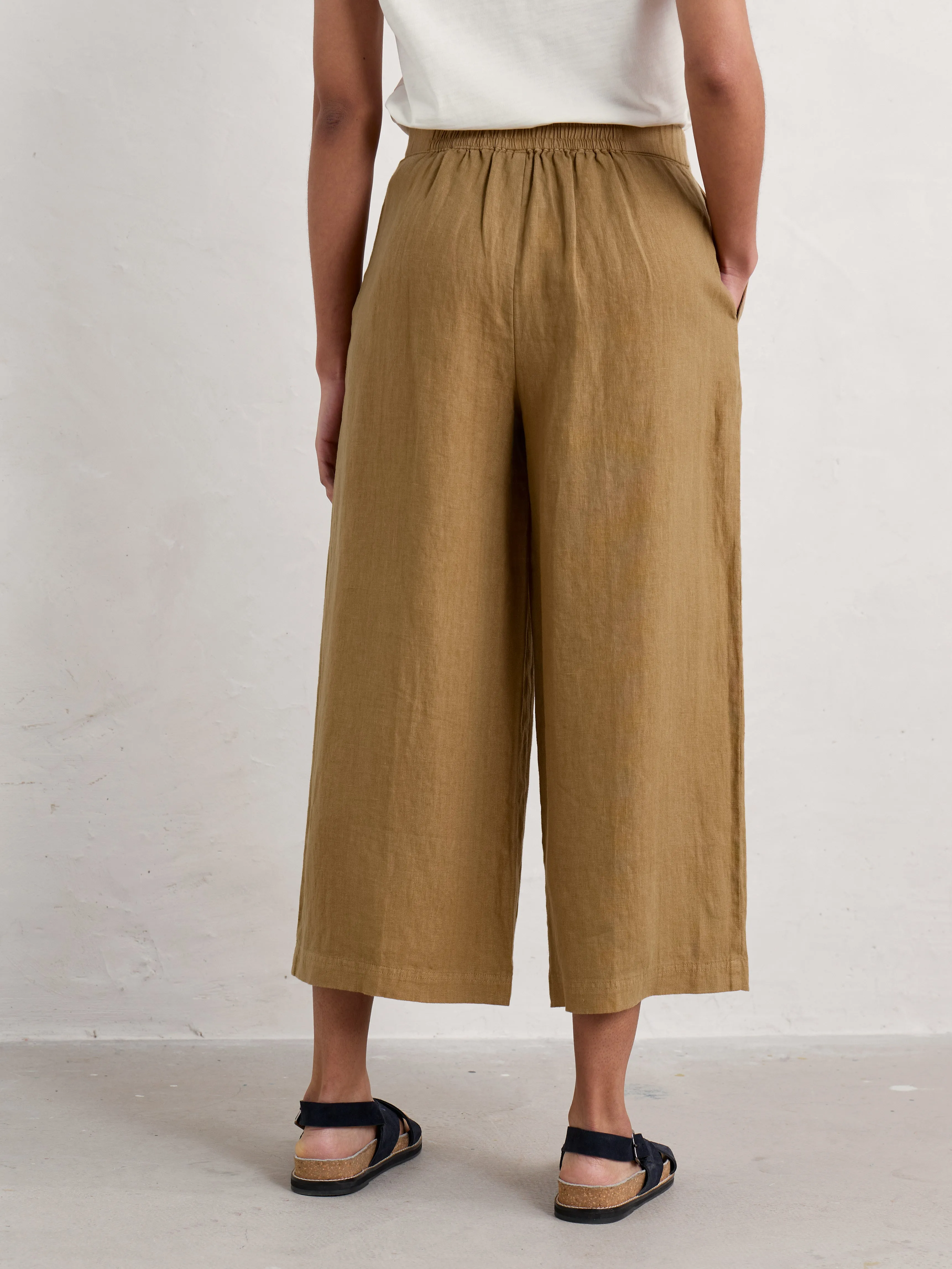 Seasalt Merrivale Culottes Sand Dune