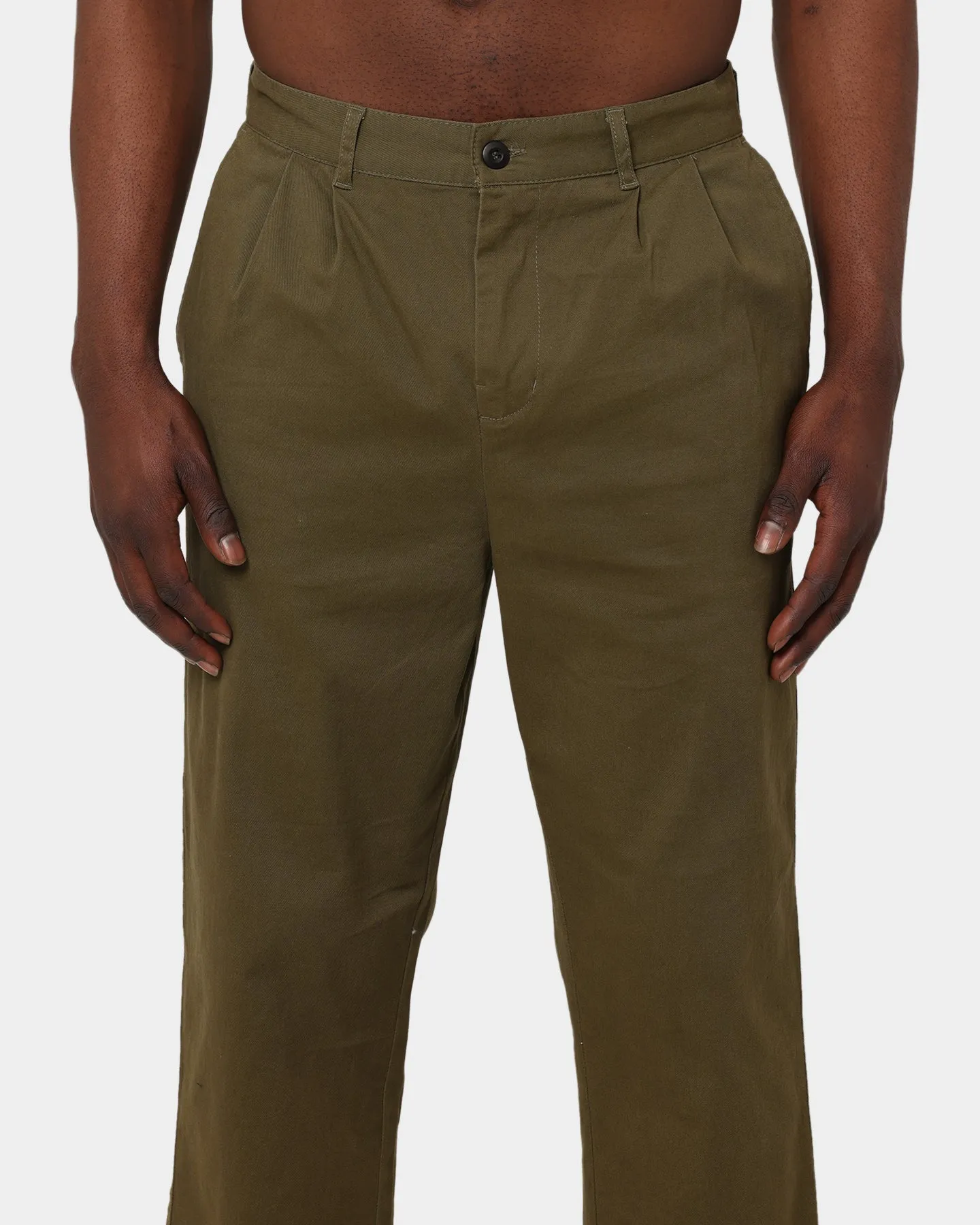 Stüssy Rhodes Chino Pants Flight Green