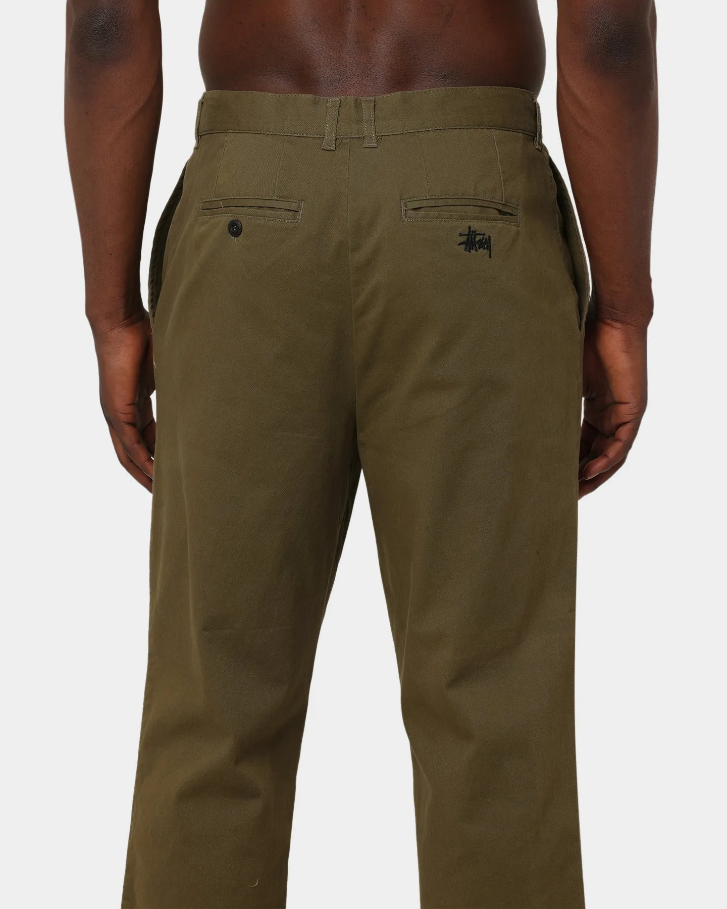 Stüssy Rhodes Chino Pants Flight Green