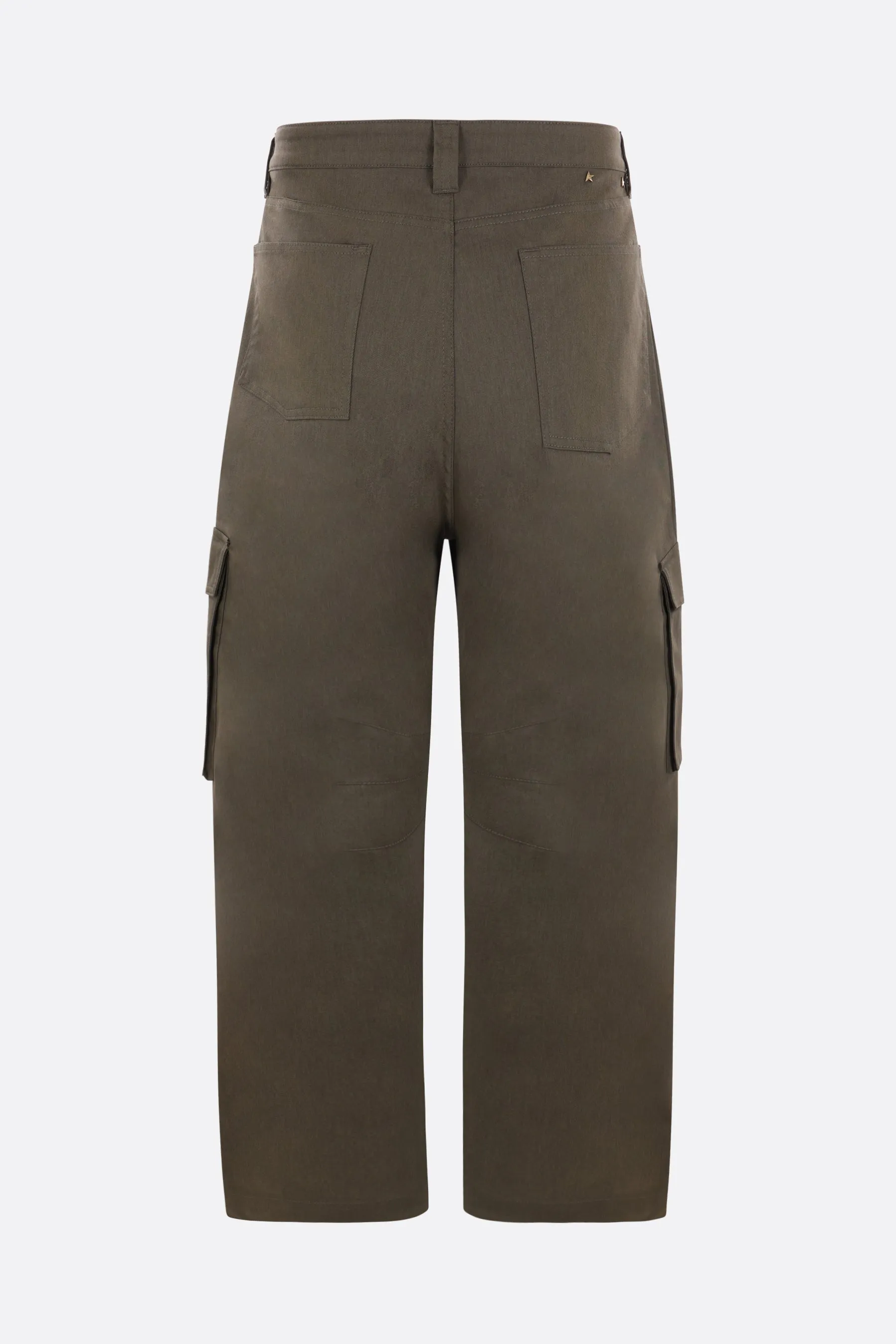 Utility Cargo Cotton-Blend Trousers