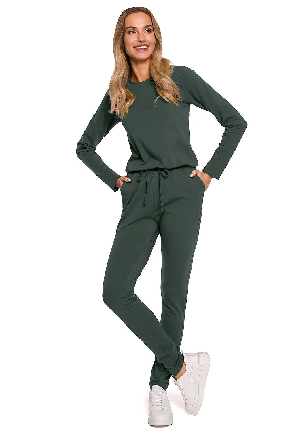 Vibrant Stretchy Slimline Jumpsuit