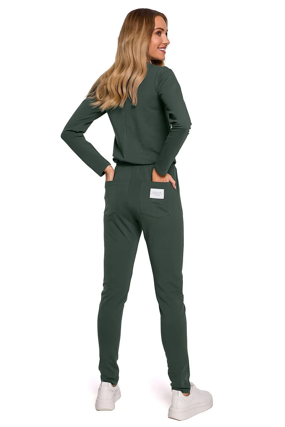 Vibrant Stretchy Slimline Jumpsuit