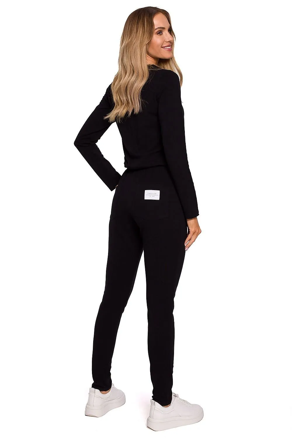 Vibrant Stretchy Slimline Jumpsuit