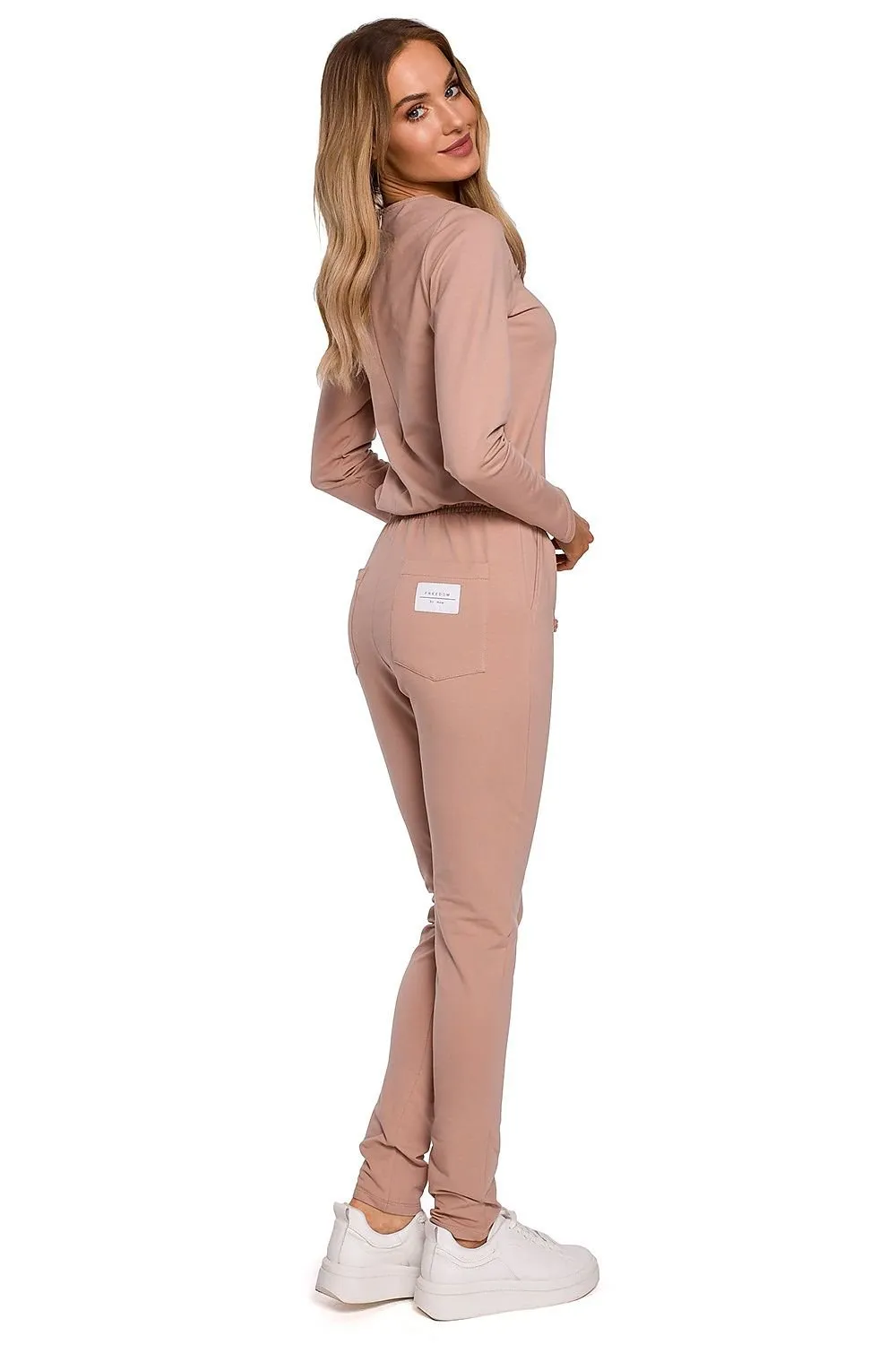 Vibrant Stretchy Slimline Jumpsuit