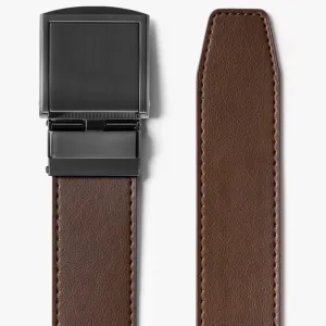 Wide Mocha Brown Belt