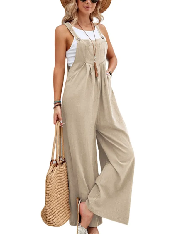 Women's Jumpsuit Bib Pants Overalls - Pantsuits