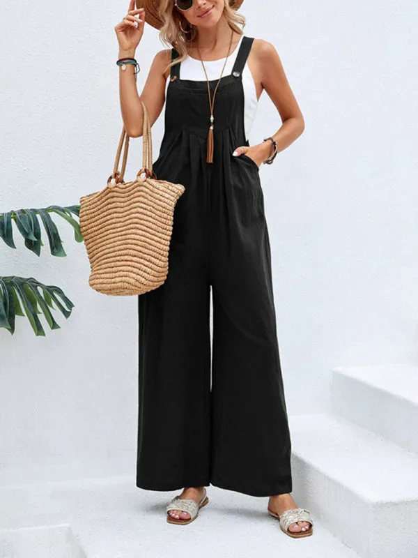 Women's Jumpsuit Bib Pants Overalls - Pantsuits