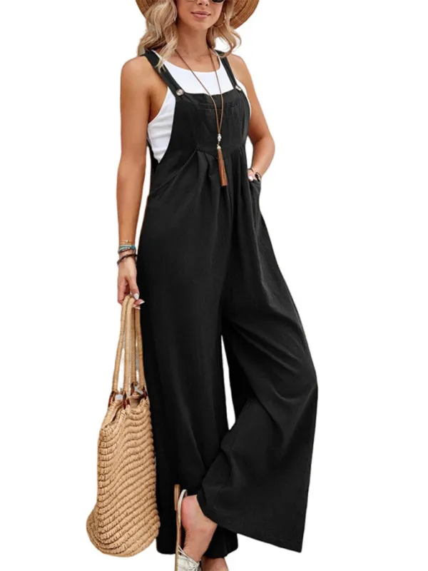 Women's Jumpsuit Bib Pants Overalls - Pantsuits