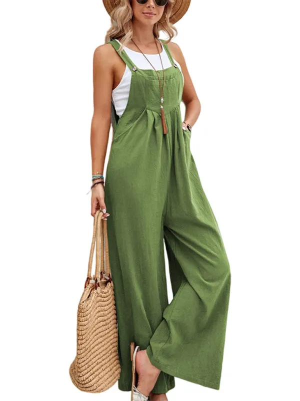 Women's Jumpsuit Bib Pants Overalls - Pantsuits