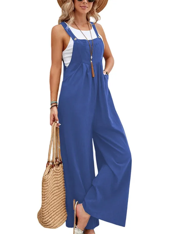 Women's Jumpsuit Bib Pants Overalls - Pantsuits