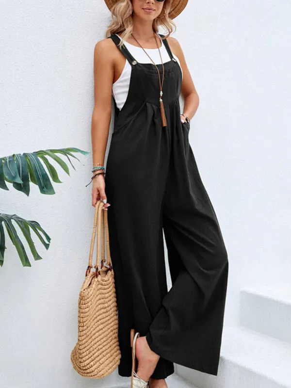 Women's Jumpsuit Bib Pants Overalls - Pantsuits