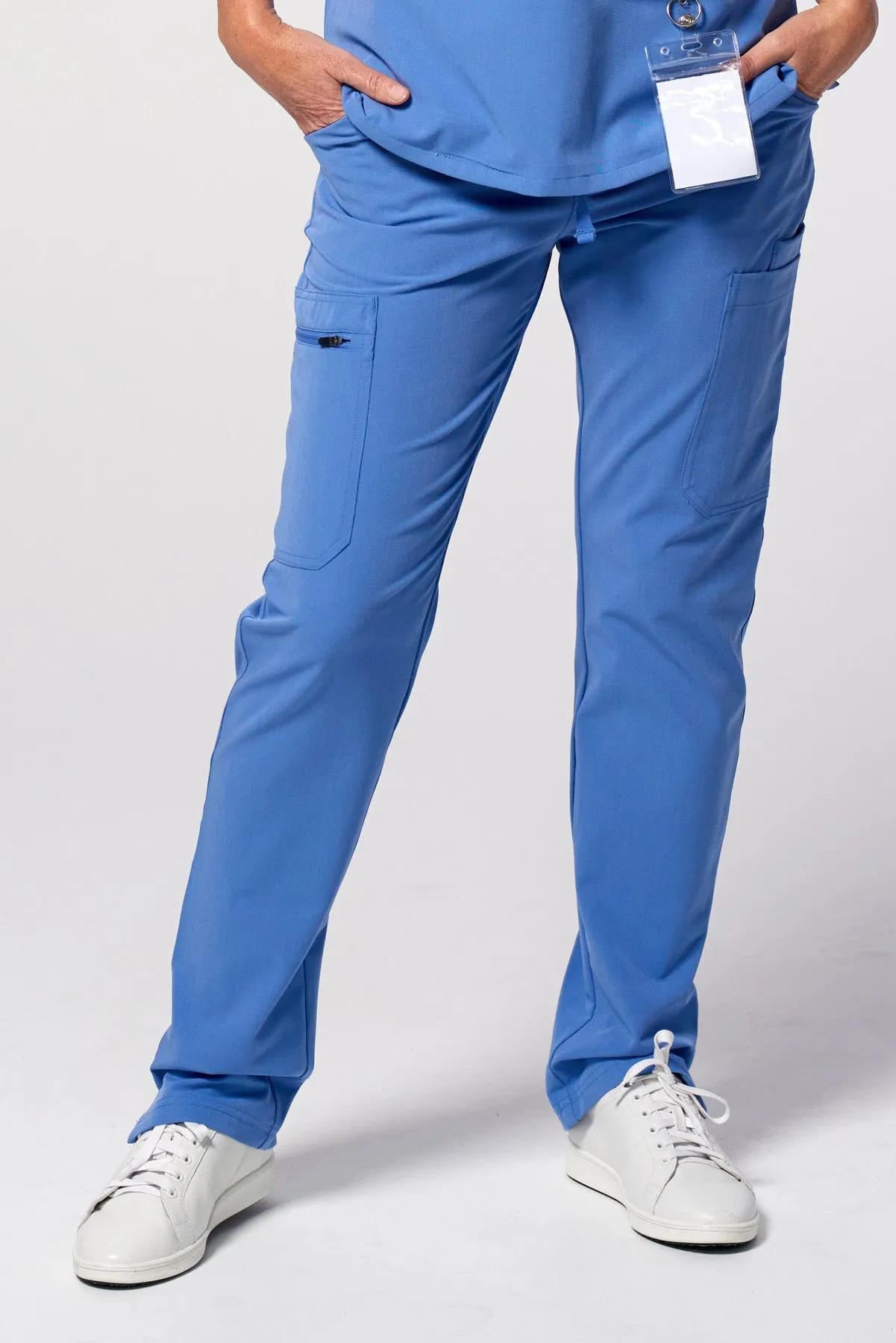 Women's Skinny 11-Pocket Scrub Pants - Clearance Sale