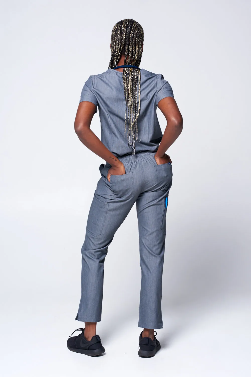 Women's Skinny 11-Pocket Scrub Pants - Clearance Sale