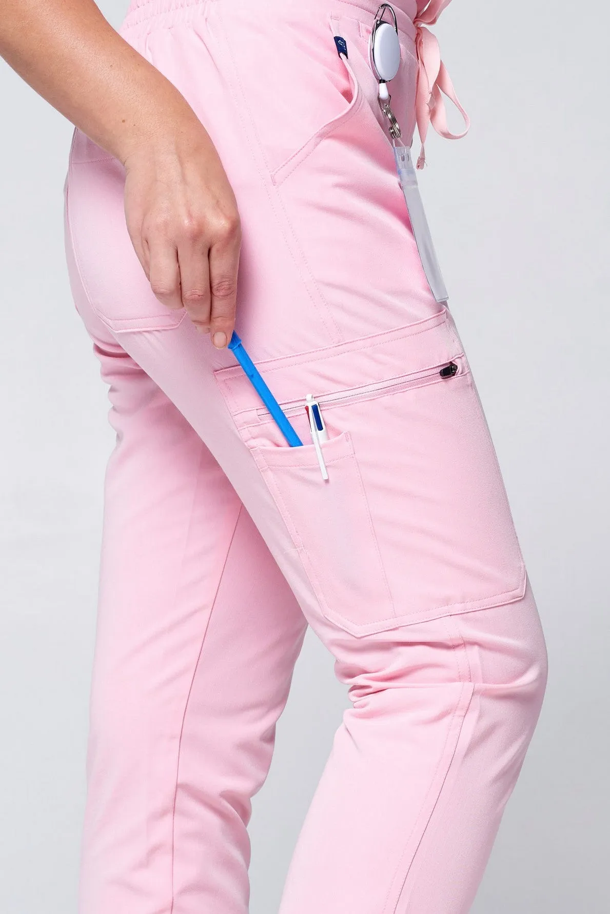 Women's Skinny 11-Pocket Scrub Pants - Clearance Sale