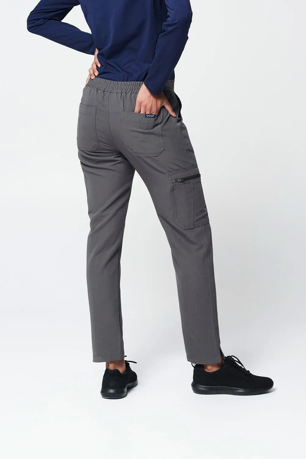 Women's Skinny 11-Pocket Scrub Pants - Clearance Sale