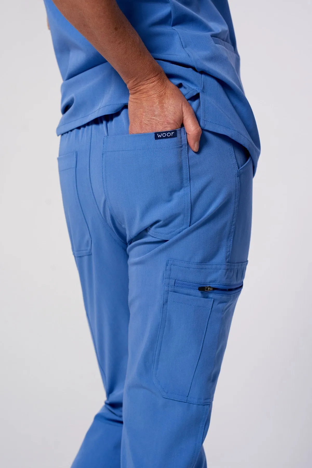 Women's Skinny 11-Pocket Scrub Pants - Clearance Sale