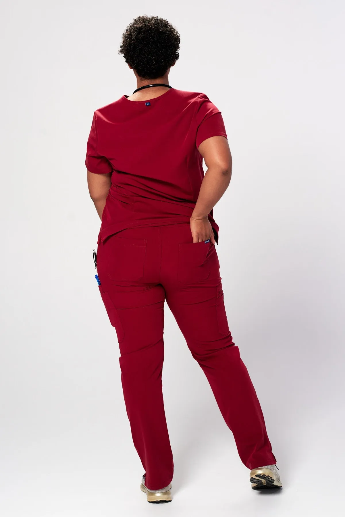 Women's Skinny 11-Pocket Scrub Pants - Clearance Sale