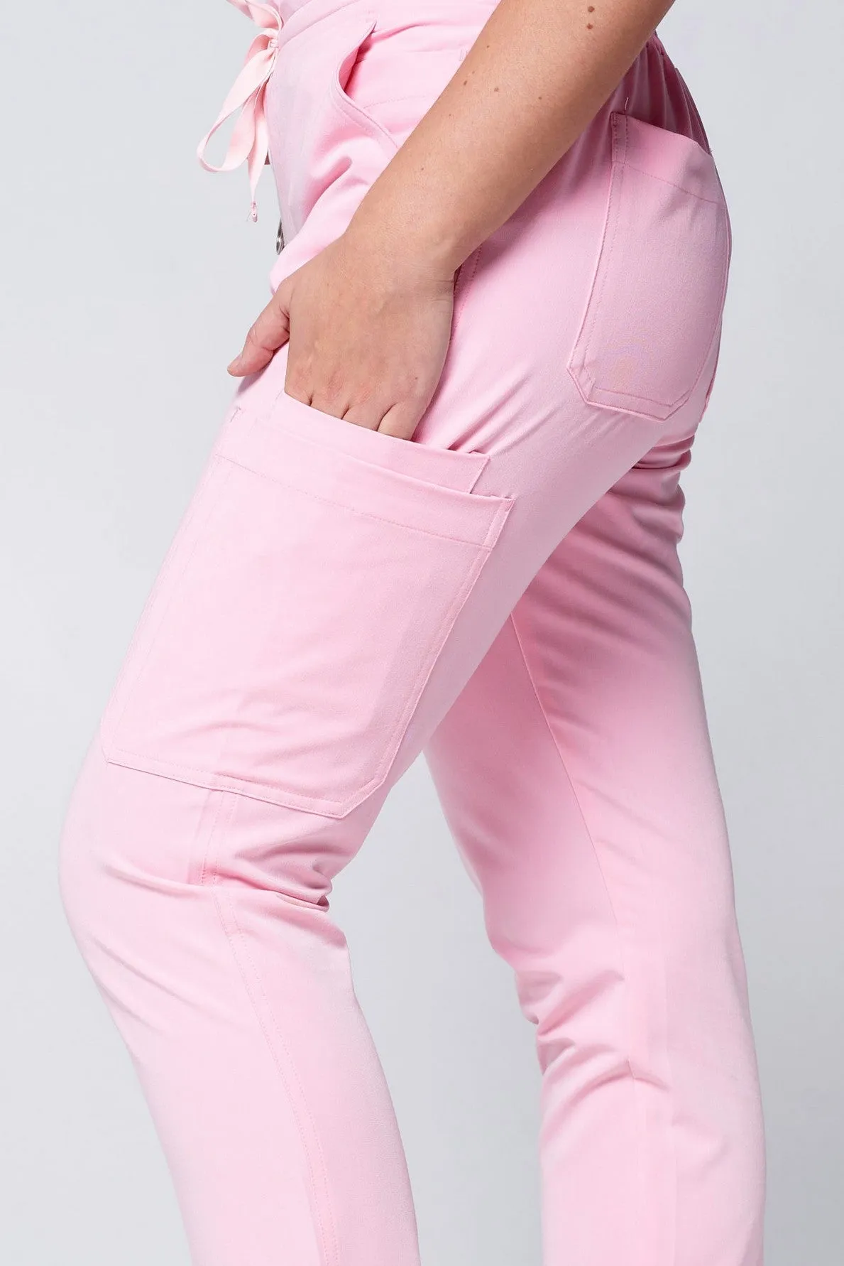 Women's Skinny 11-Pocket Scrub Pants - Clearance Sale