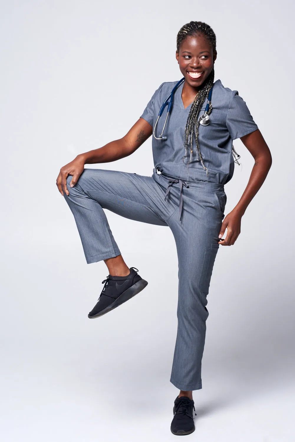 Women's Skinny 11-Pocket Scrub Pants - Clearance Sale
