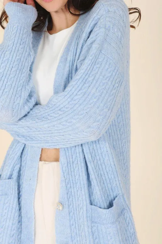 Wool Blend Cardigan