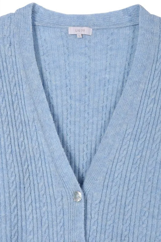 Wool Blend Cardigan